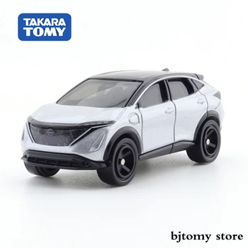 Takara Tomy Tomica Nr. 64 Nissan Ariya 1st Edition Skalė 1/58 Automobilių Karšto Pop Vaikams, Žaislai, Variklinių Transporto priemonių Diecast Metal Modelis