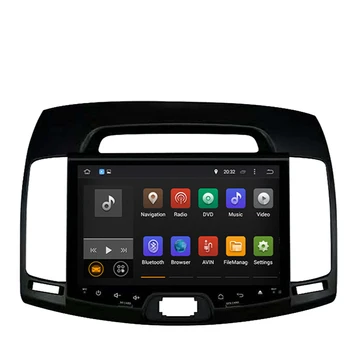 Android 10.0 4G+64G Automobilių GPS Navigacija Hyundai Elantra 2007-2011 Automobilio Radijas Stereo Daugiaformačių DVD Grotuvas